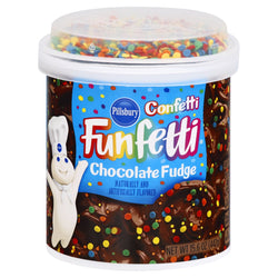 Pillsbury Confetti Funfetti Chocolate Fudge - 15.6 OZ 8 Pack