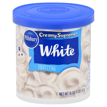 Pillsbury Creamy Supreme White Frosting - 16 OZ 8 Pack