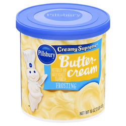 Pillsbury Creamy Supreme Buttercream Frosting - 16 OZ 8 Pack