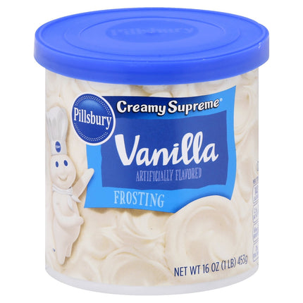 Pillsbury Vanilla Creamy Supreme - 16 OZ 8 Pack