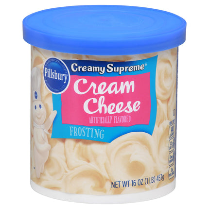 Pillsbury Creamy Supreme Cream Cheese Frosting - 16 OZ 8 Pack