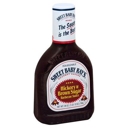 Sweet Baby Ray's Sauce BBQ Hickory & Brown Sugar - 28 OZ 12 Pack