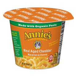 Annie's Homegrown Mac & Cheese Real Agedcheddar - 2.01 OZ 12 Pack