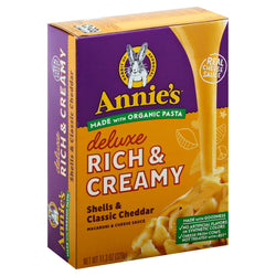 Annie's Deluxe Shells & Classic Cheddar - 11.3 OZ 12 Pack