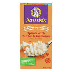 Annie's Pasta Spirals Macaroni & Cheese With Butter - 5.25 OZ 12 Pack