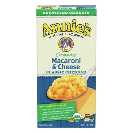 Annie's Homegrown Pasta Organic Macaroni & Cheese - 6 OZ 12 Pack