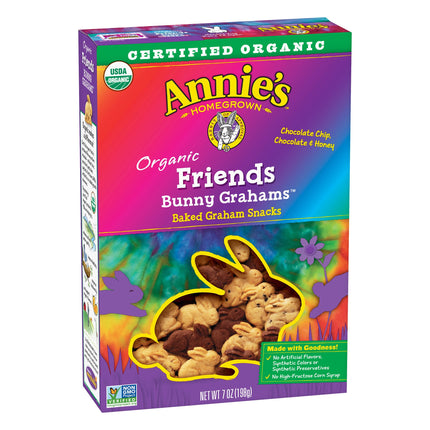 Annie's Organic Friends Bunny Grahams - 7 OZ 12 Pack