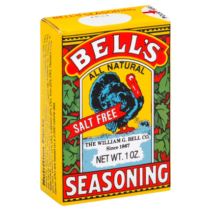 Bell's Seasoning Poultry Salt Free - 1 OZ 24 Pack