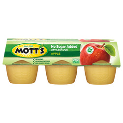 Mott's Applesauce No Sugar Added - 23.4 OZ 12 Pack