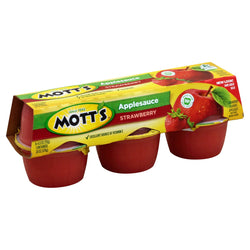 Mott's Applesauce Strawberry - 24 OZ 12 Pack