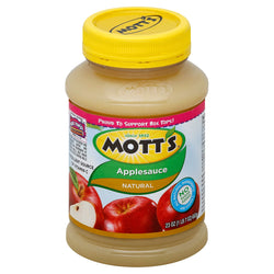 Mott's Applesauce Natural - 23 OZ 12 Pack