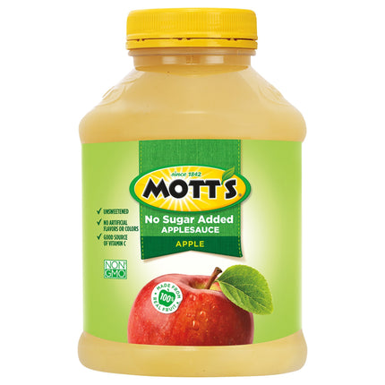Mott's Applesauce No Sugar Added - 46 OZ 8 Pack