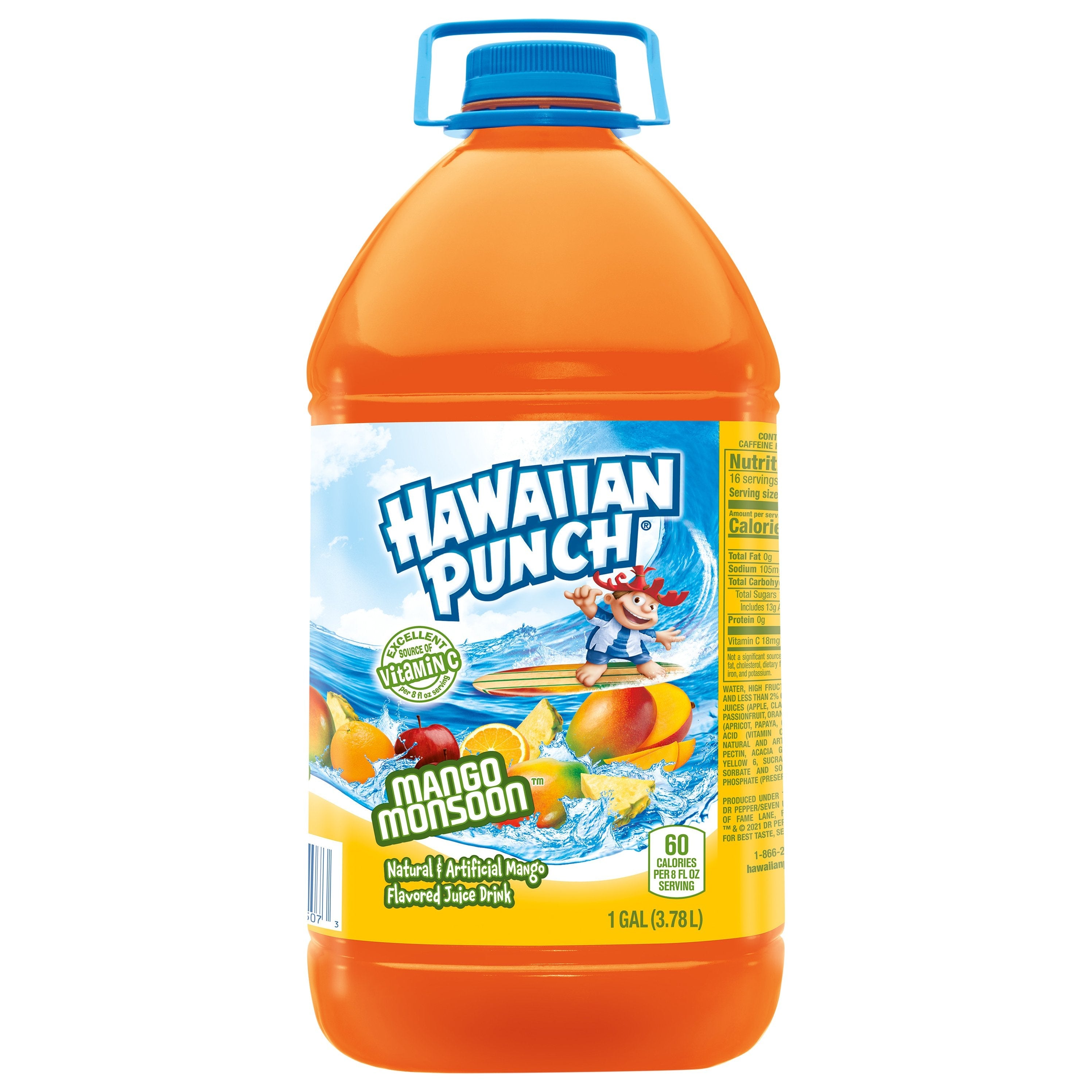Hawaiian Punch Juice Drink, Fruit Juicy Red - 128 fl oz bottle