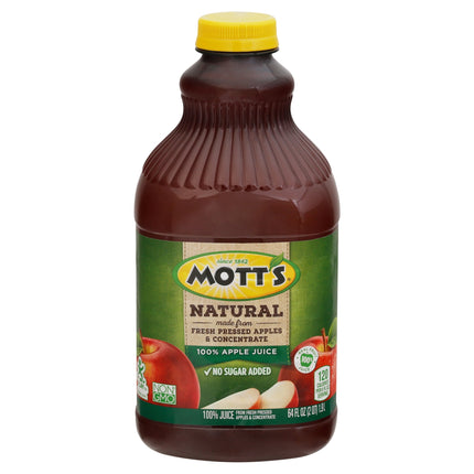 Mott's 100% Natural Apple Juice - 64 FZ 8 Pack