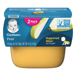 Gerber 1st Foods Pear - 4 OZ 8 Pack