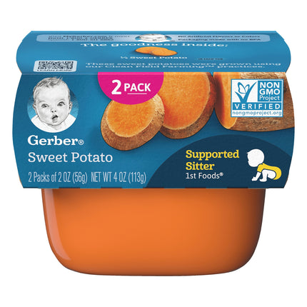 Gerber 1st Foods Sweet Potato - 4 OZ 8 Pack