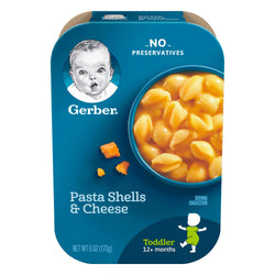 Gerber Graduates Lil Meals Pasta Shells Cheese - 6 OZ 6 Pack