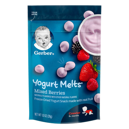 Gerber Graduates Yogurt Melts Mixed Berries - 1 OZ 7 Pack