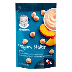 Gerber Graduates Yogurt Melts Peach - 1 OZ 7 Pack