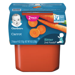 Gerber 2nd Foods Carrots - 8 OZ 8 Pack