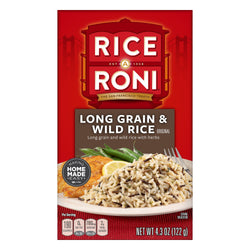 Rice A Roni Rice Long Grain & Wild - 4.3 OZ 12 Pack