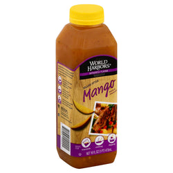 World Harbors Island Style Mango Sauce & Marinade - 16 FZ 6 Pack