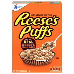 General Mills Reese's Peanut Butter Puffs - 11.5 OZ 12 Pack