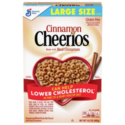 General Mills Gluten Free Cheerios Cinnamon - 14.3 OZ 8 Pack