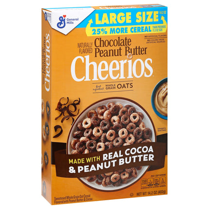 General Mills Chocolate Peanut Butter Cheerios - 14.2 OZ 8 Pack