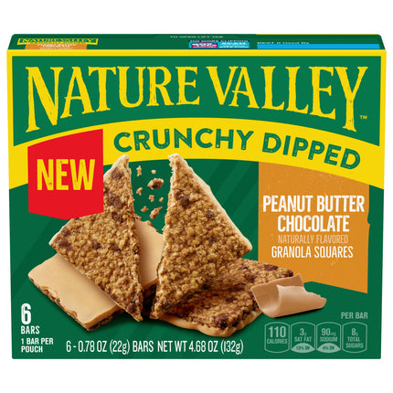 Nature Valley Peanut Butter Chocolate Granola Bars - 4.68 OZ 6 Pack