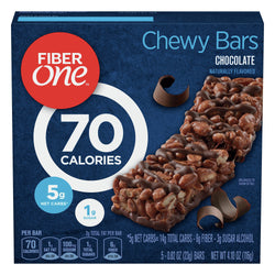 Fiber One 90 Calorie Chocolate Chewy Bars - 4.1 OZ 12 Pack
