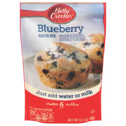 Betty Crocker Mix Muffin Blueberry Pouch - 6.5 OZ 9 Pack