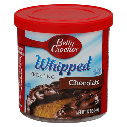 Betty Crocker Whipped Chocolate Frosting - 12 OZ 8 Pack