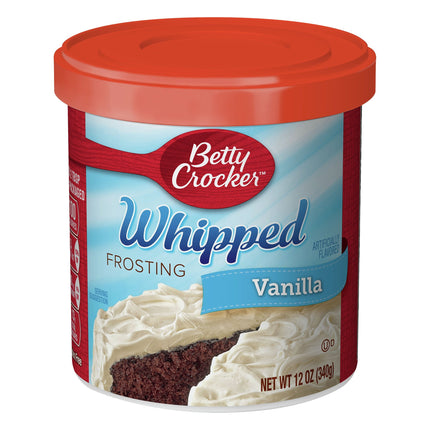 Betty Crocker Whipped Vanilla Frosting - 12 OZ 8 Pack
