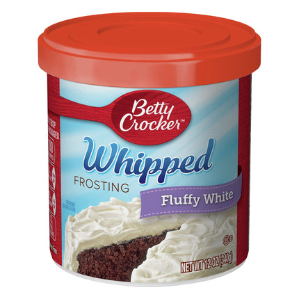 Betty Crocker Whipped Fluffy White Frosting - 12 OZ 8 Pack