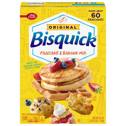 Betty Crocker Bisquick Pancake Baking Mix - 40 OZ 10 Pack