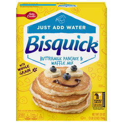 Betty Crocker Bisquick Complete Pancake & Waffle Mix Simply Buttermilk With Whole Grain - 28 OZ 8 Pack