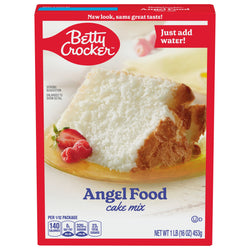 Betty Crocker Mix Cake Angel Food - 16 OZ 12 Pack