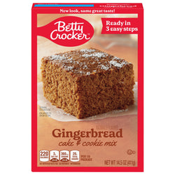 Betty Crocker Mix Cake Gingerbread - 14.5 OZ 12 Pack
