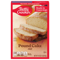 Betty Crocker Mix Cake Pound - 16 OZ 12 Pack