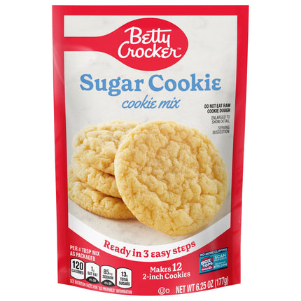 Betty Crocker Mix Cookie Sugar - 6.25 OZ 9 Pack