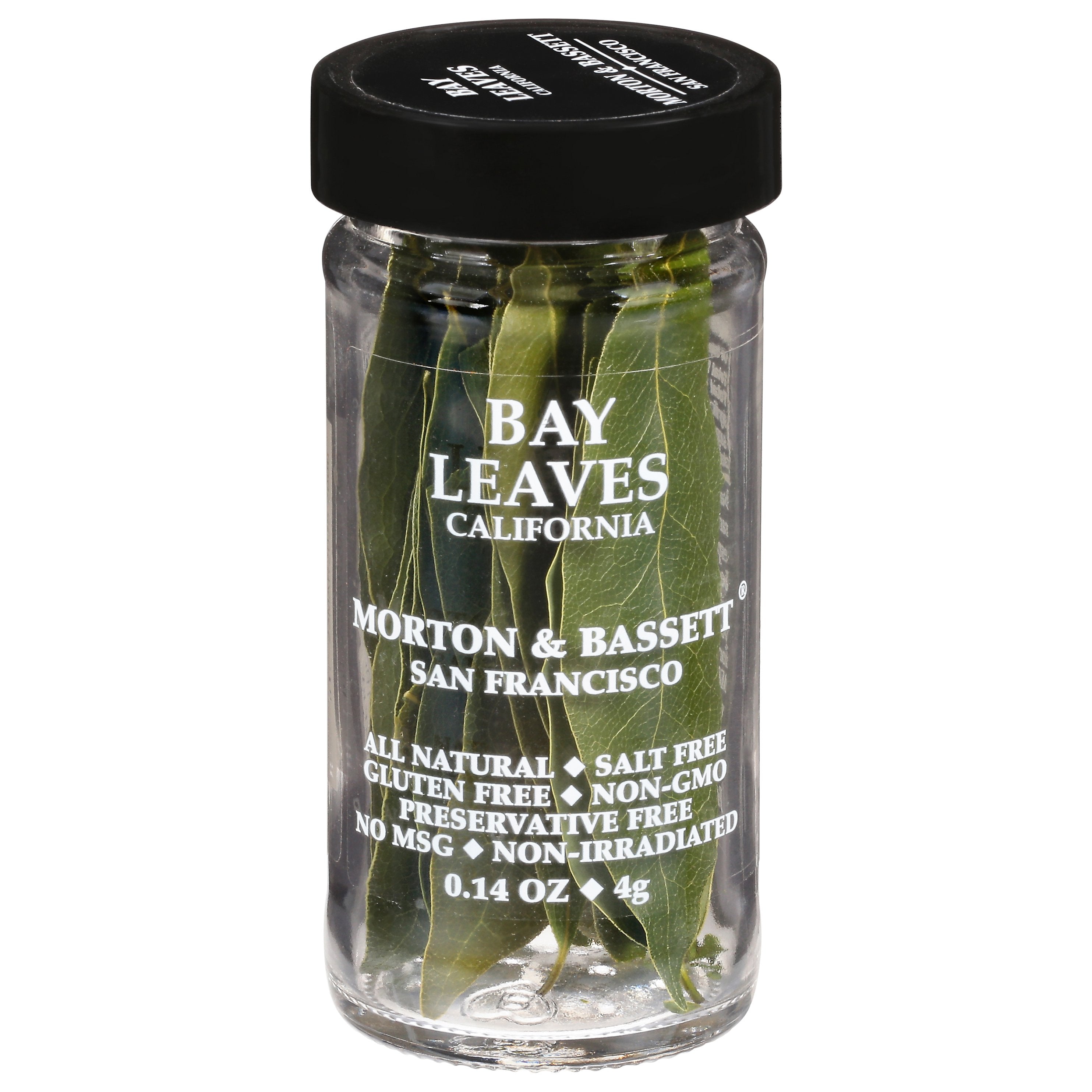 Morton and Bassett Organic Turkish Bay Leaves Seasoning, 0.1 Ounce