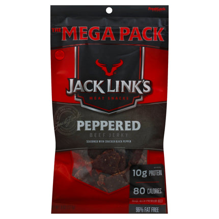 Jack Link's Peppered Beef Jerky Family Size - 8 OZ 8 Pack