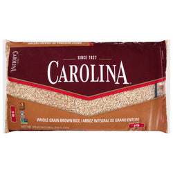 Carolina Rice Brown Long Grain Bag - 80 OZ 8 Pack