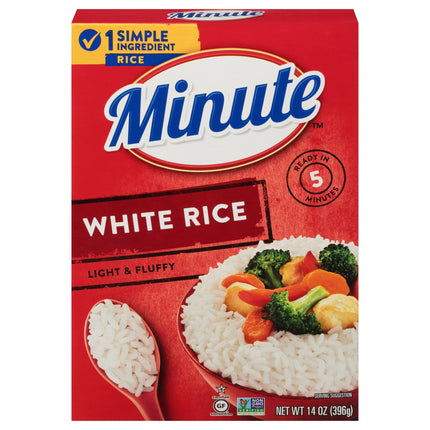 Minute White Rice - 14 OZ 12 Pack