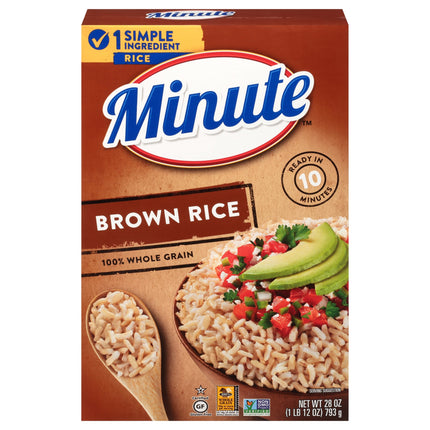 Minute Brown Rice - 28 OZ 12 Pack