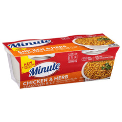 Minute Ready To Serve Chicken & Herb Rice Cups - 8.8 OZ 8 Pack