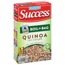 Success Quinoa Tri-Color Boil In Bag - 12 OZ 6 Pack