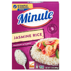 Minute Jasmine Rice - 12 OZ 6 Pack