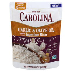 Carolina Garlic & Olive Oil Jasmine Rice - 8.8 OZ 6 Pack